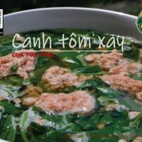 Riêu Tôm Xay Đặc Sản Cà Mau – Con Tôm Rừng